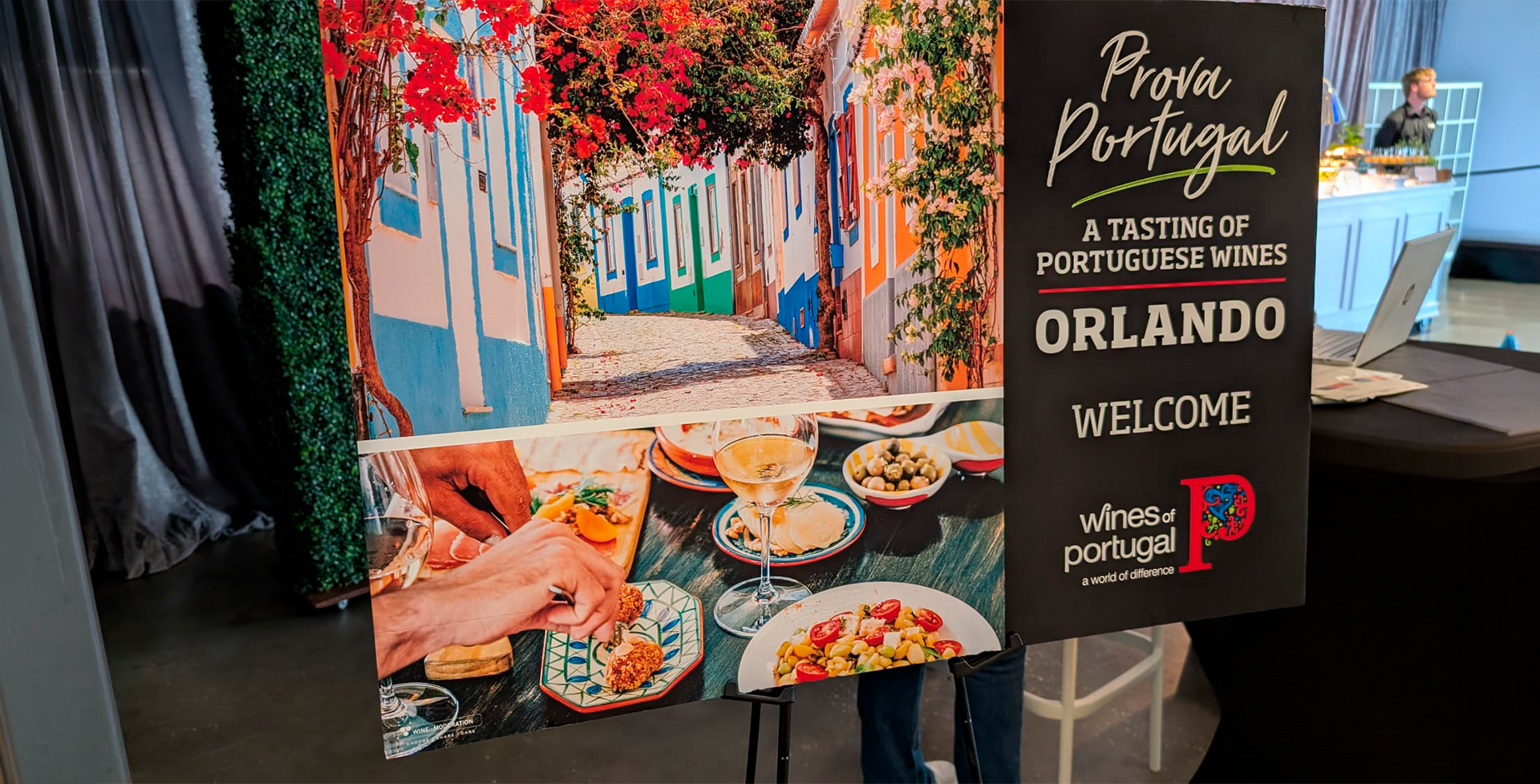 Prova Portugal Orlando evento de vinhos portugueses com degustação e profissionais do trade